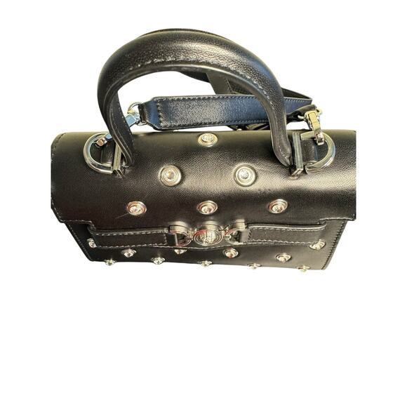 Versace NWT Crystal Medusa ‘95 Small Handbag in Black - Picture 9 of 16